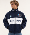F1 Vintage Racing Jacket – Blue and White BMW