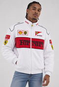 F1 Vintage Racing Jacket – Ferrari White