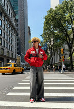 F1 Vintage Racing Jacket – Red Ferrari